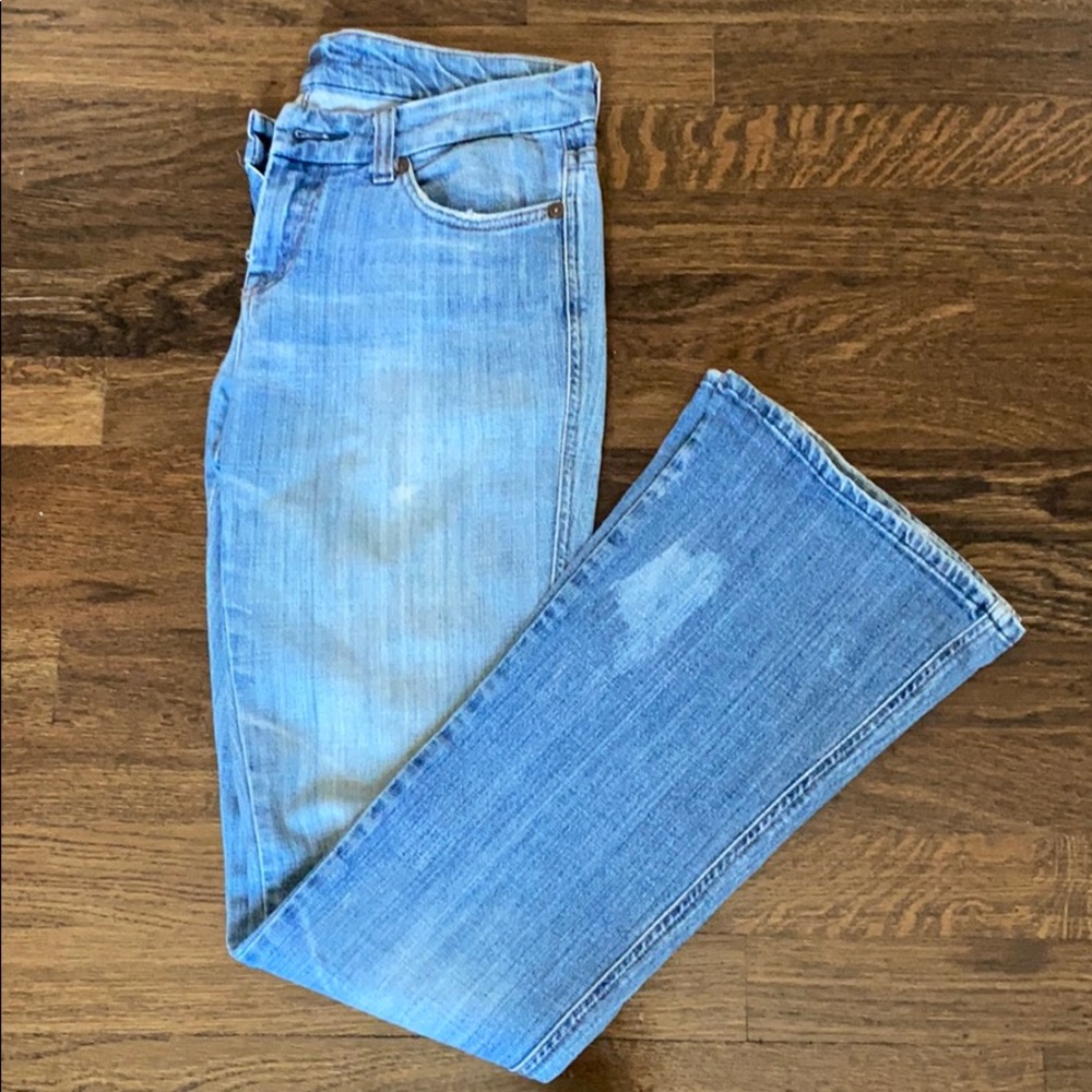 7 for all mankind jeans w back pocket detail